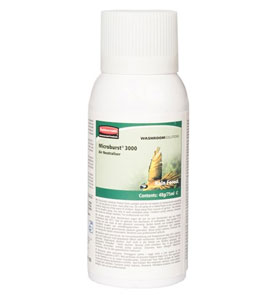 Odorizant dispenser Microburst 3000 - Rainforest 1x75 ml RUBBERMAID